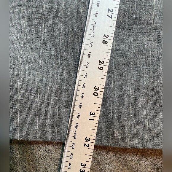 House Of Darby Blazer Sport Coat Men’s 50R Gray Pinstripe Wool Blend - Picture 6 of 9